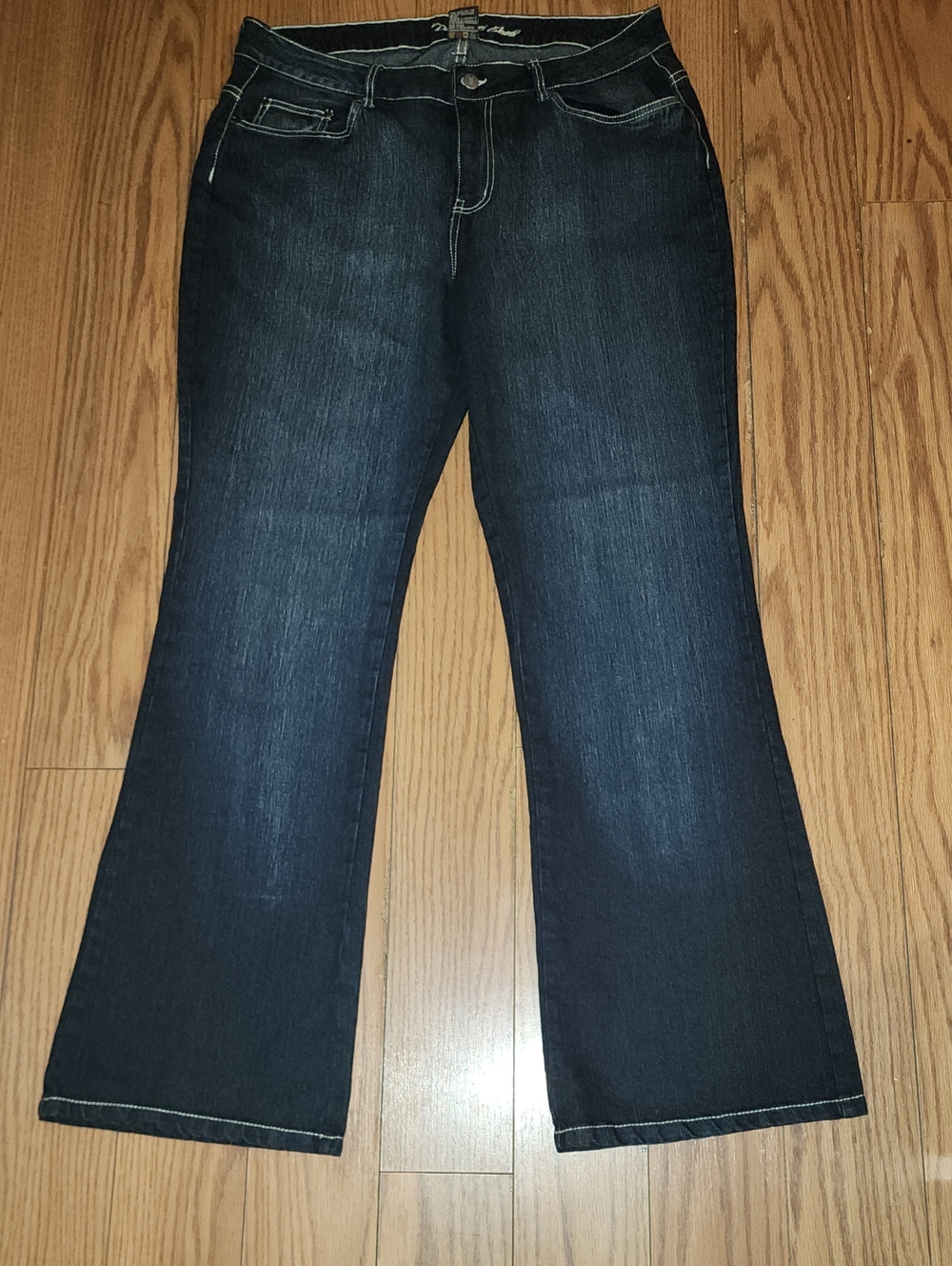 Women’s Dark Blue Roadrunner Stretch Bootcut Jeans